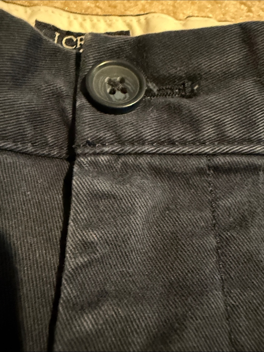 J. Crew Navy Straight-Fit Chino Pants - Picture 4 of 9